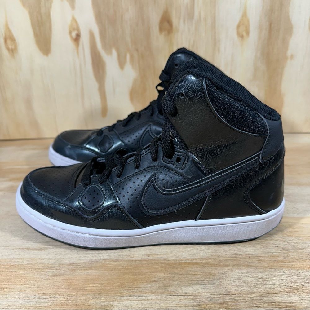 Nike Son of Force Black Leather Shoes Women’s Size 8